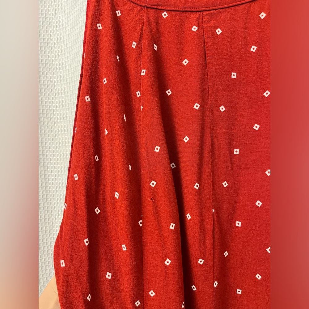 Vintage Style Red Polka Dot Skirt Set - Picture 10 of 14